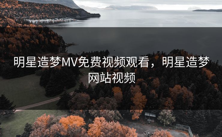 明星造梦MV免费视频观看，明星造梦网站视频